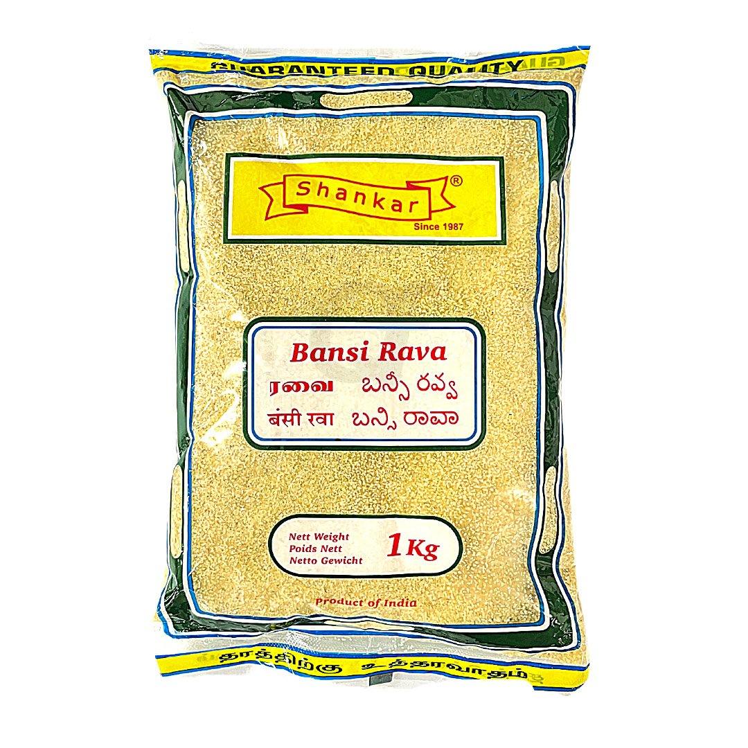 Shankar Semolina Sooji Bansi Rava 1Kg