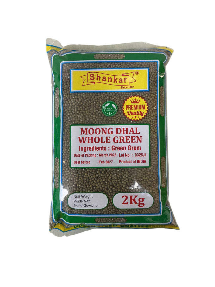 Shankar Lentils Moong Dal Whole 2kg