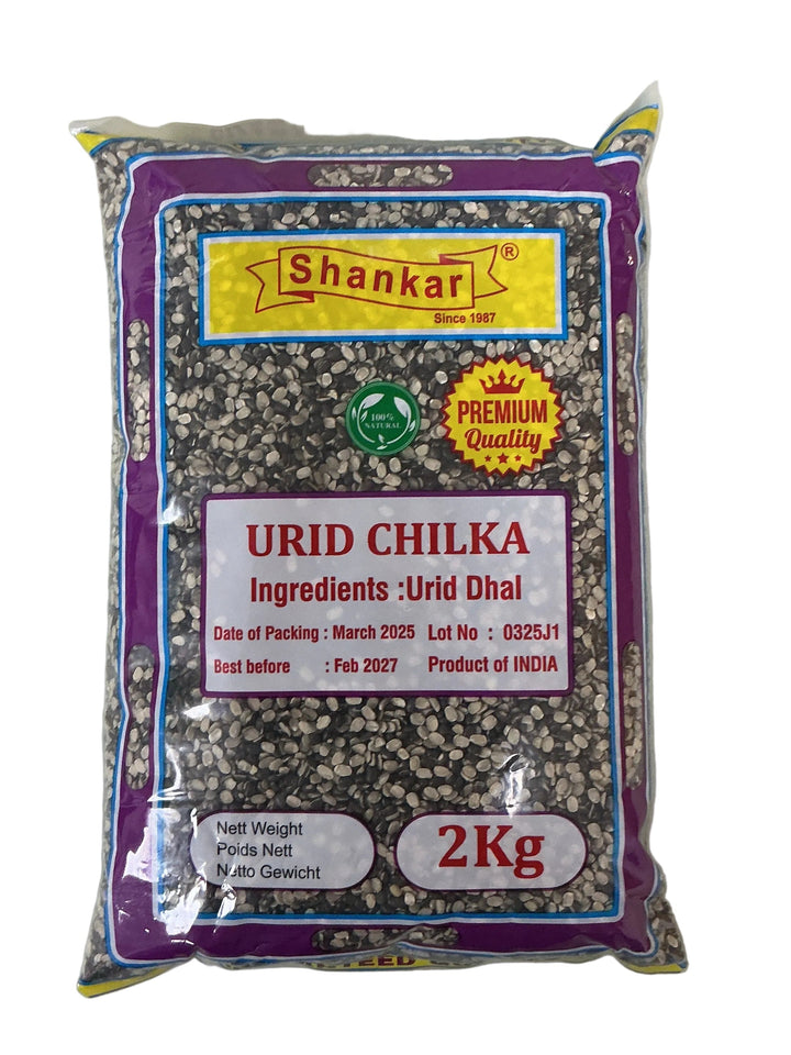 Shankar Lentils Urid Dal Chilka 2kg