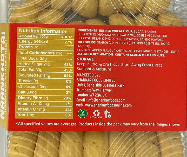Shankar Biscuits Naankhatai 400g