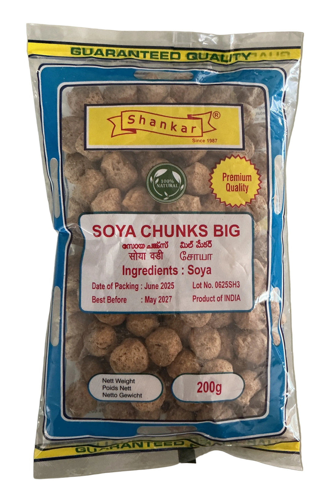 Shankar Soya Chunks Big 200g