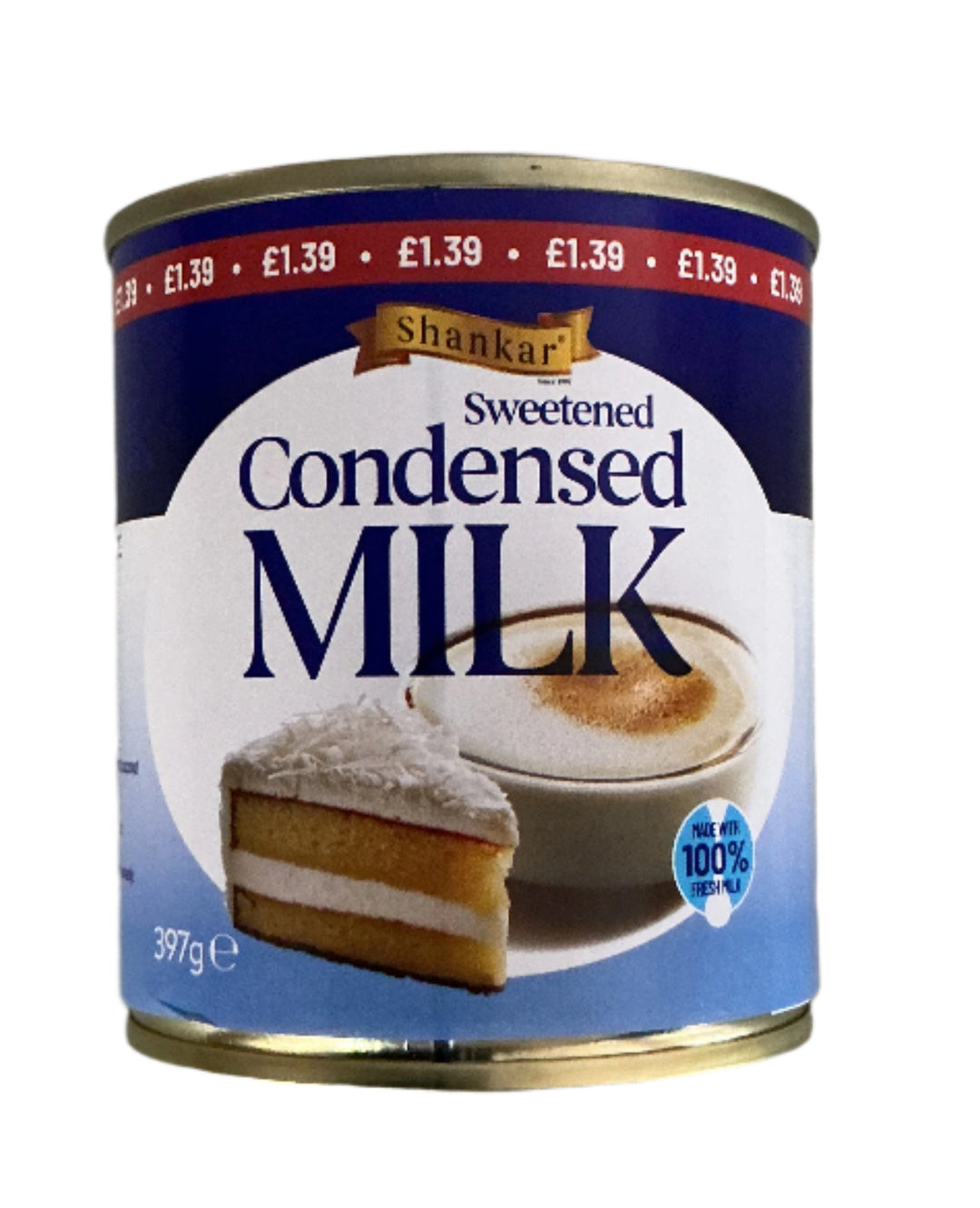 Shankar Sweetened Condensed Milk 397g