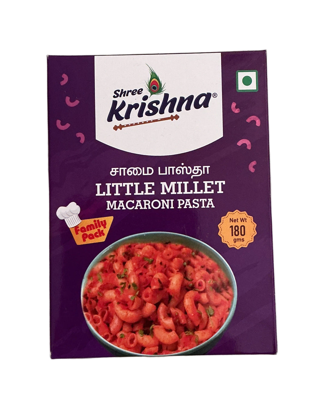 Shree Krishna Little Millet Macaroni Pasta 180g