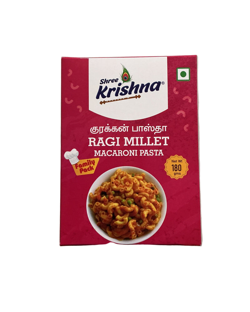 Shree Krishna Raggi Millet Macaroni Pasta 180g