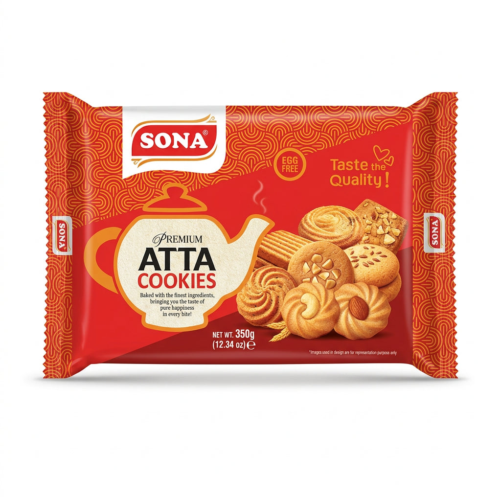 Sona Atta Cookies 350g