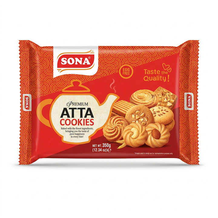Sona Atta Cookies 350g