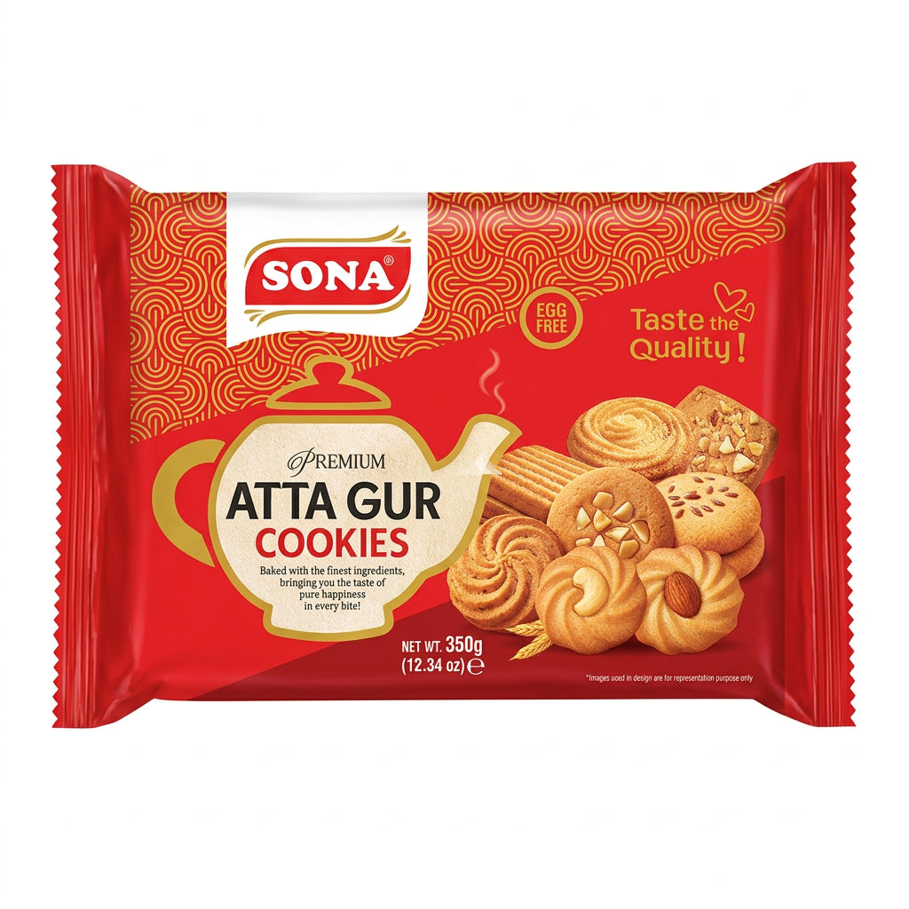 Sona Atta Gur Cookies 350g