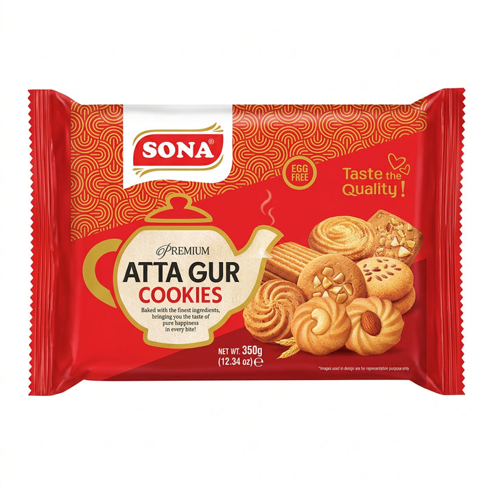 Sona Atta Gur Cookies 350g