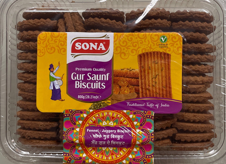 Sona Biscuits Gur Saunf 800g