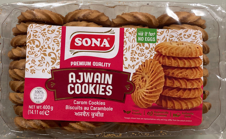 Sona Cookies Ajwain 400g