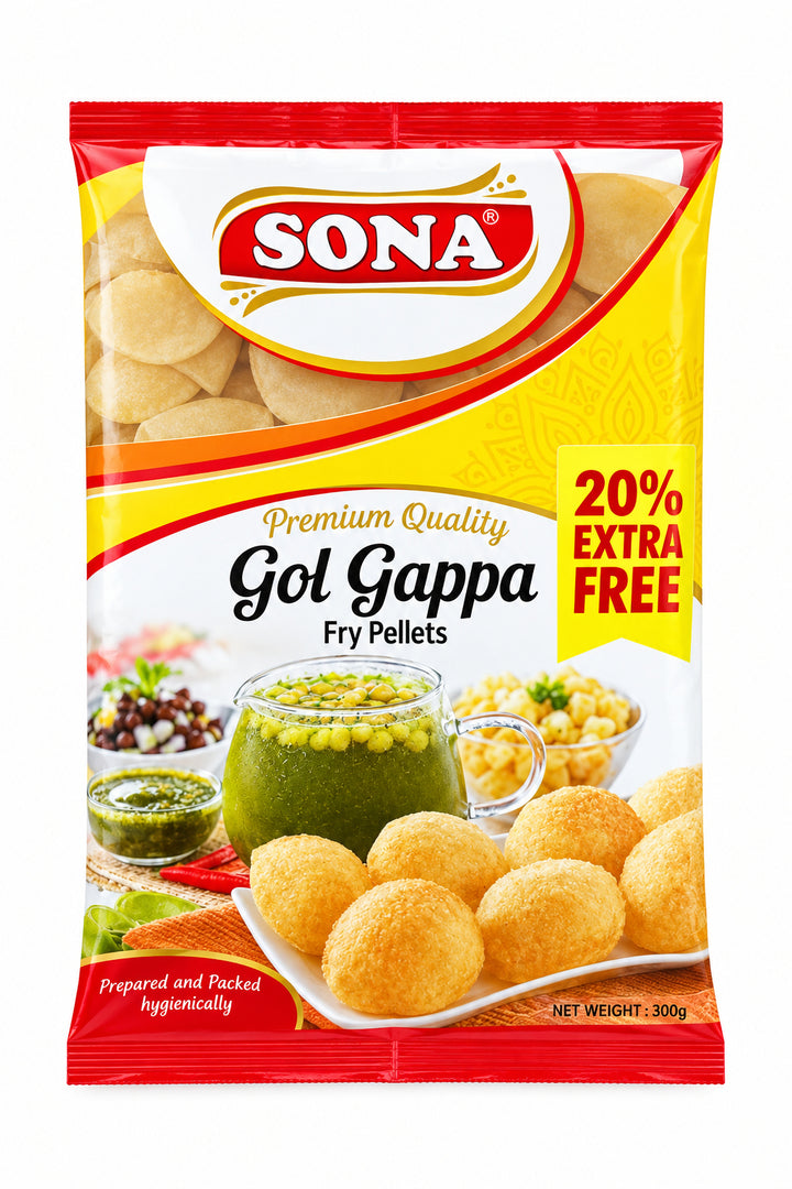 Sona Golgappa Fry Pallets 240g