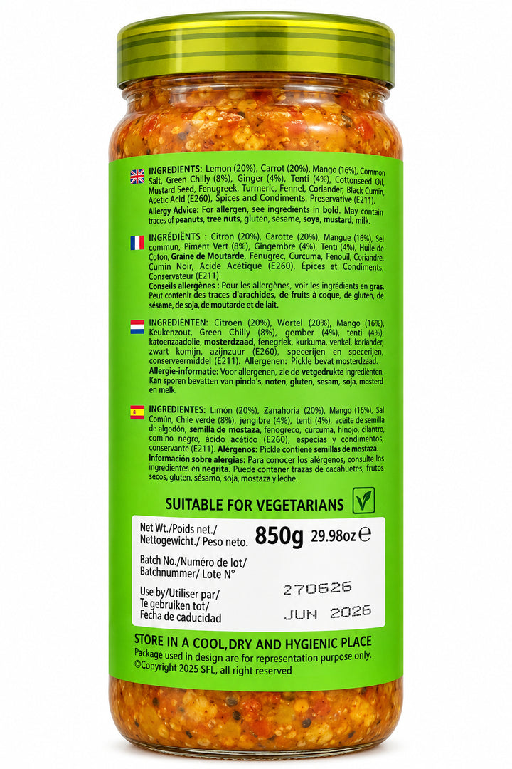 Sona Pickle Mixed 850g