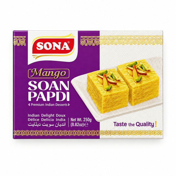 Sona Sweets Soan Papdi Mango 250g