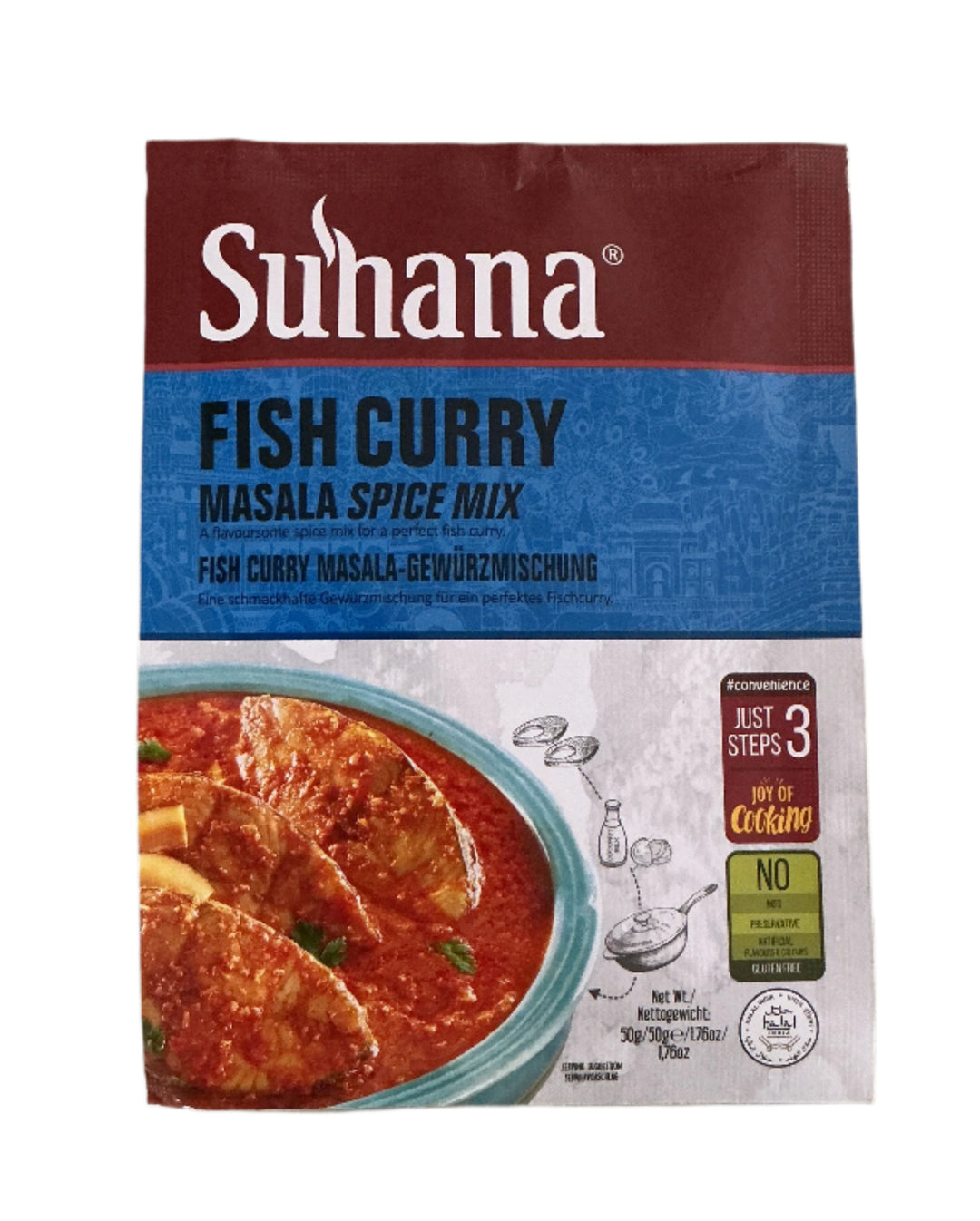 Suhana Masala Spice Mix Fish Curry 50g