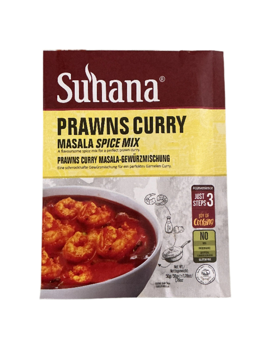 Suhana Masala Spice Mix Prawns Curry 50g