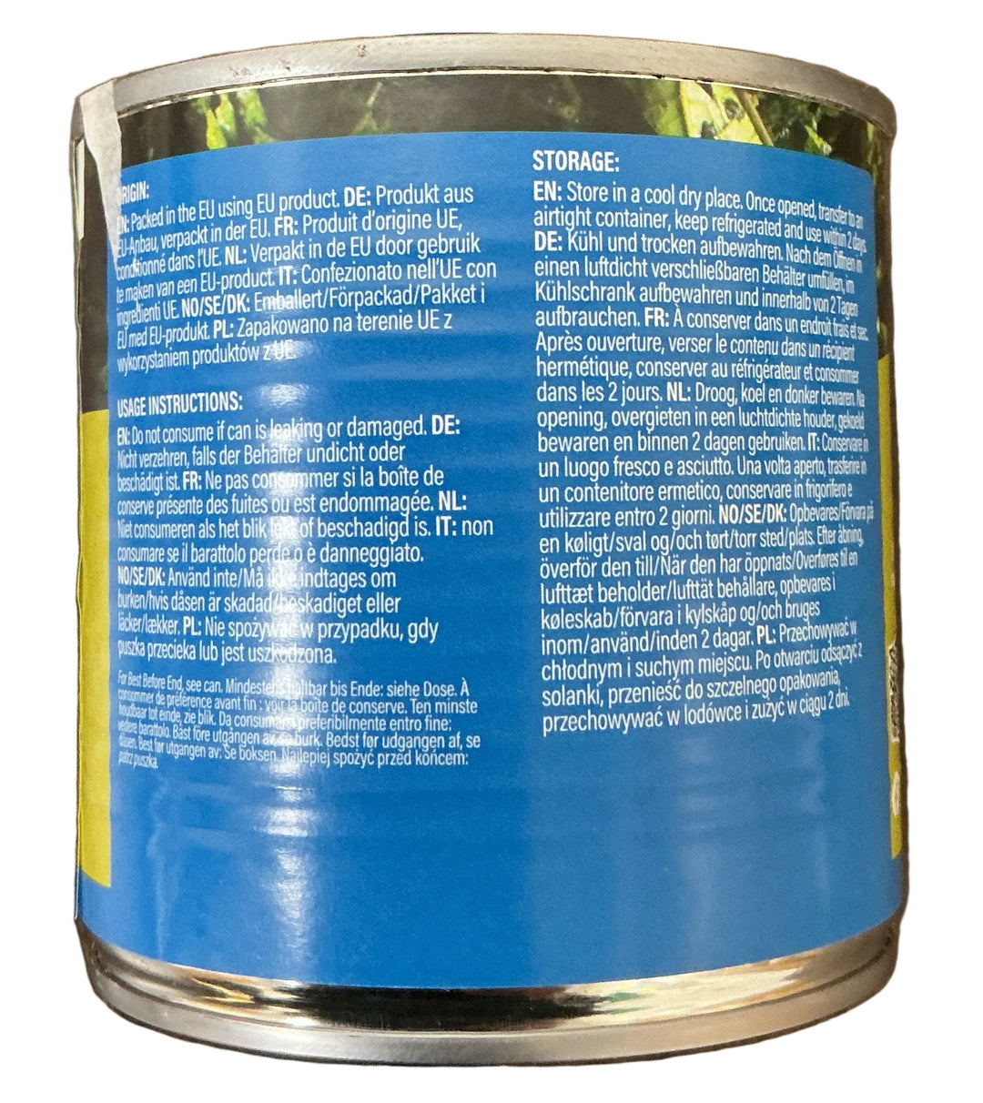 TRS Chopped Spinach 395g