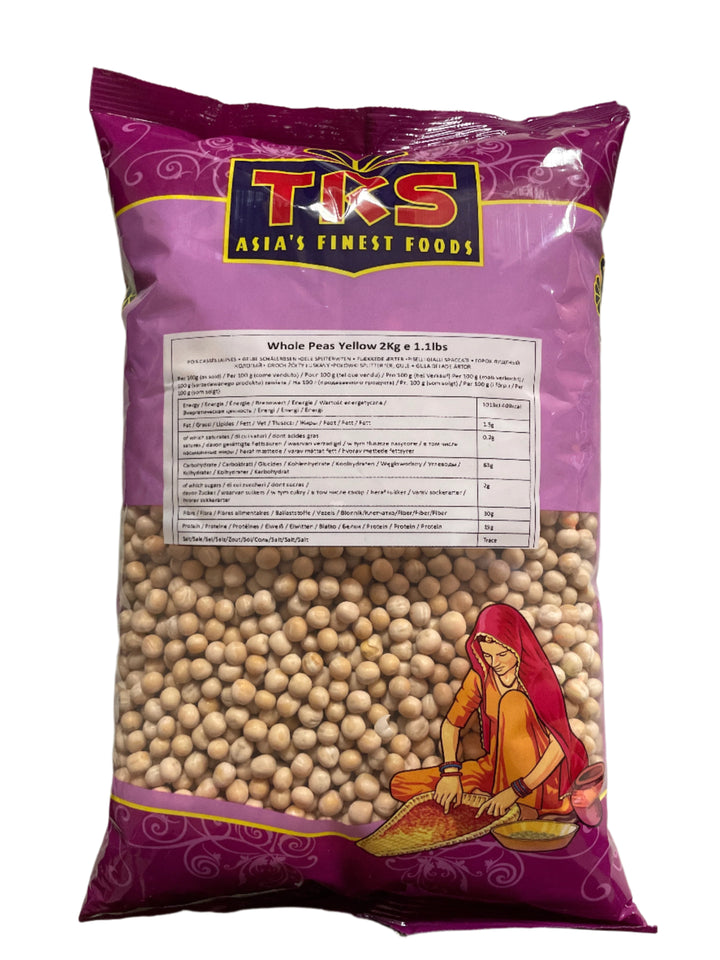 TRS Whole Peas Yellow 2Kg