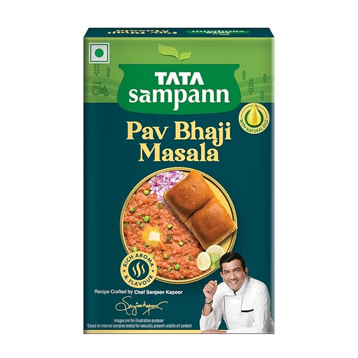 Tata Sampann Pav Bhaji Masala 100g 2 For £3 Mix & Match