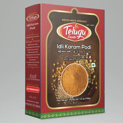 Telugu Foods Karam Podi Idli 100g