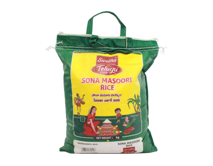 Telugu Foods Rice Sona Masoori 10kg
