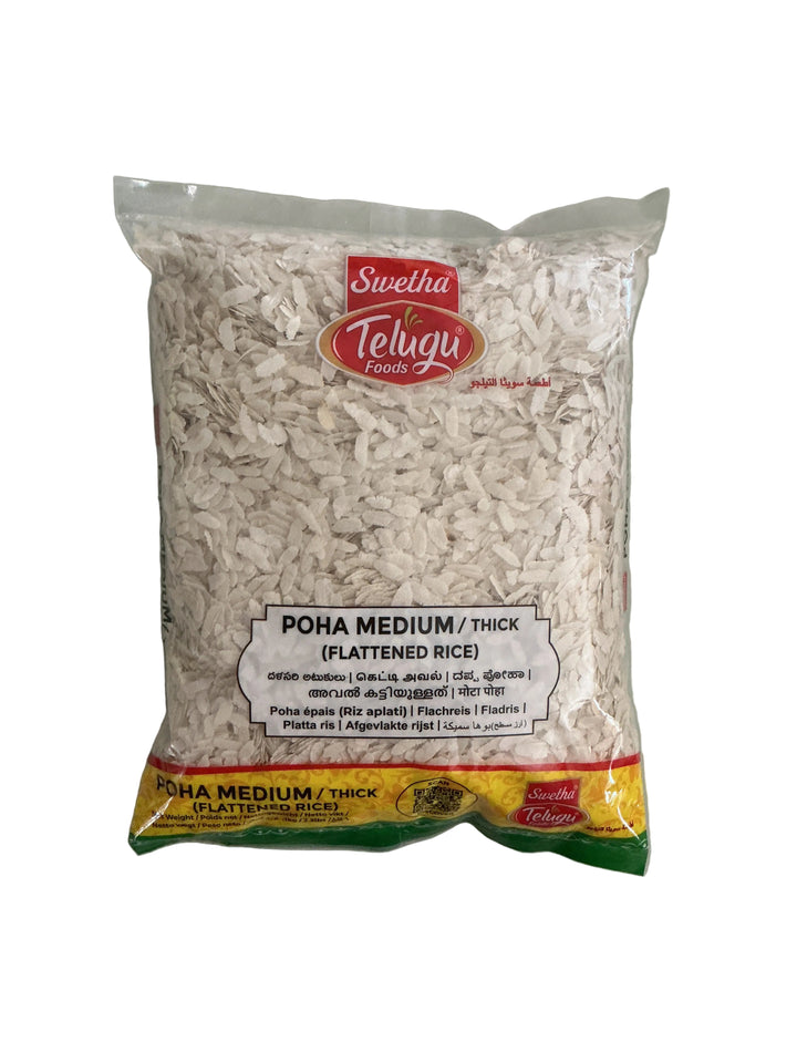 Telugu Foods Poha Medium Thick 1kg
