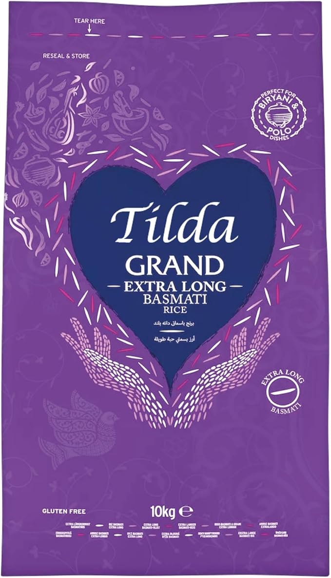 Tilda Rice Basmati Grand Extra Long 10kg