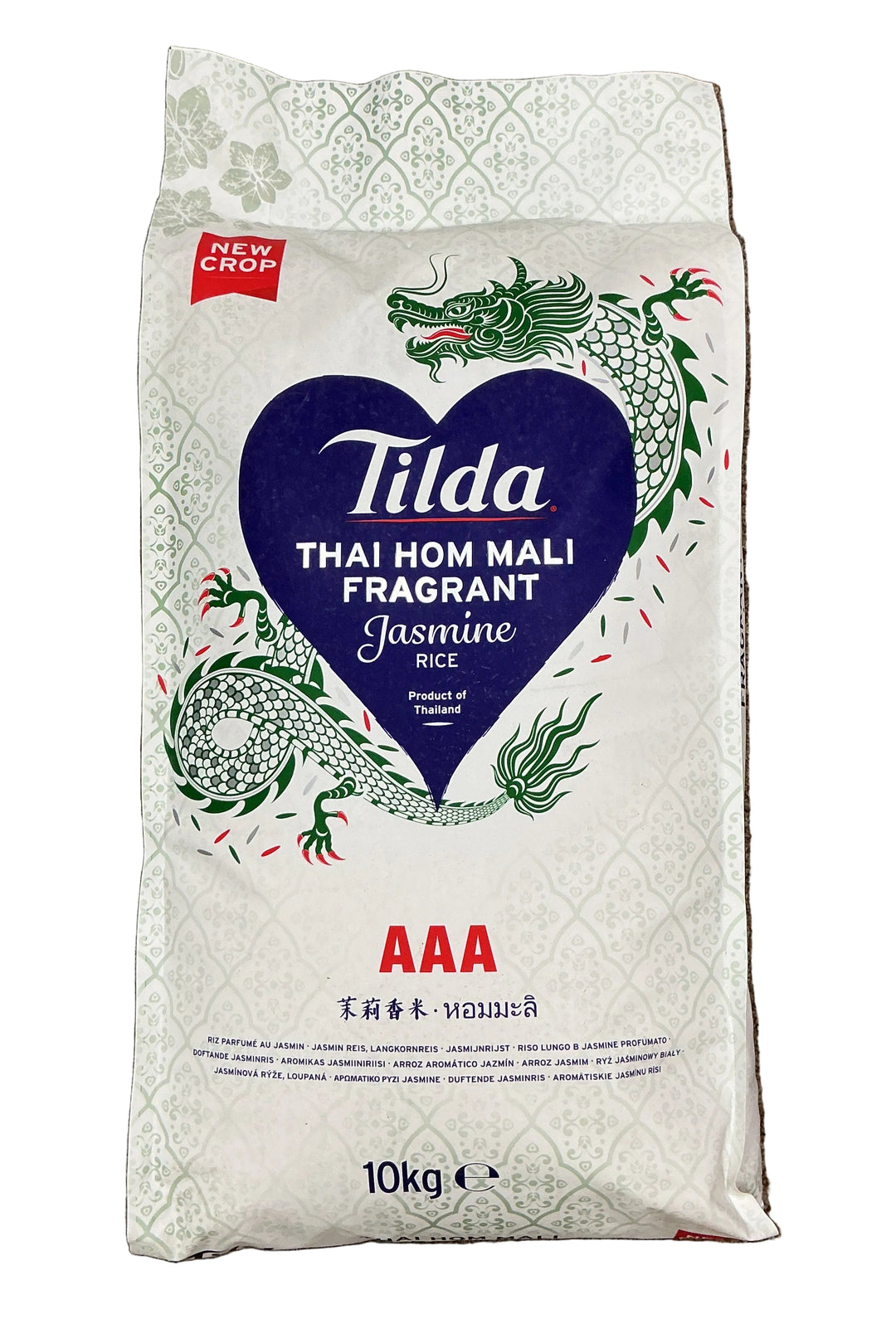 Tilda Rice Jasmine Thai Hom Mali Fragrant 10kg