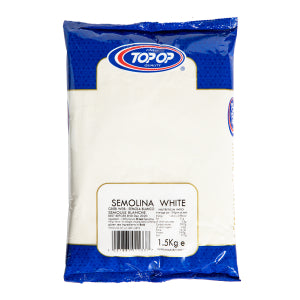 Top Op Semolina Sooji White 1.5Kg