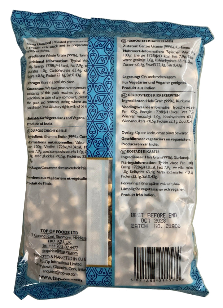 Top Op Daria Unsalted Roasted Gram 300g