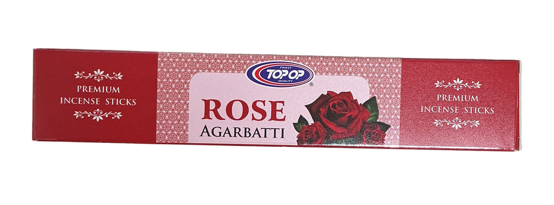 Top Op Incense Sticks Rose Agarbatti 15g