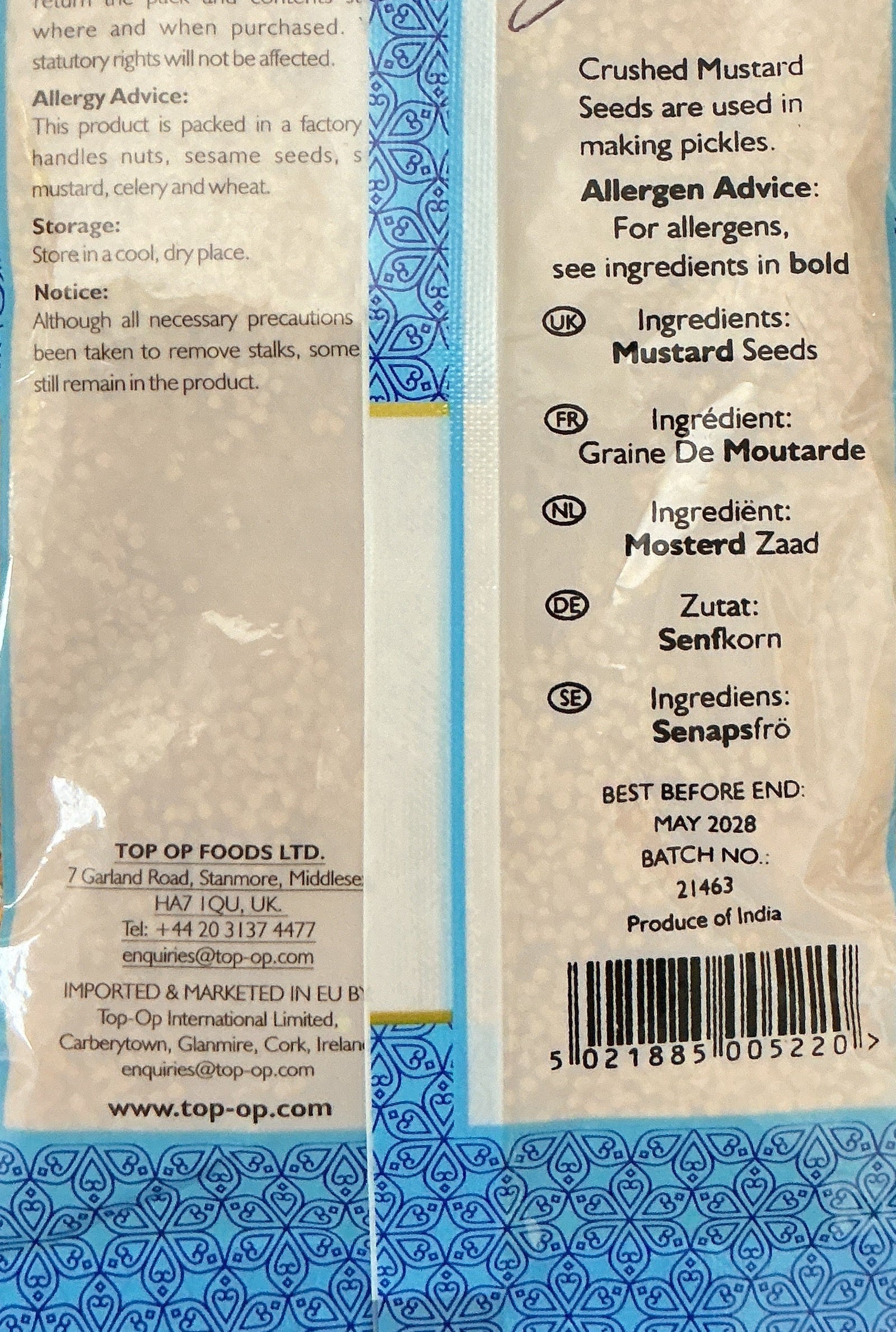 Top Op Rai Bhardo 100g - ExoticEstore