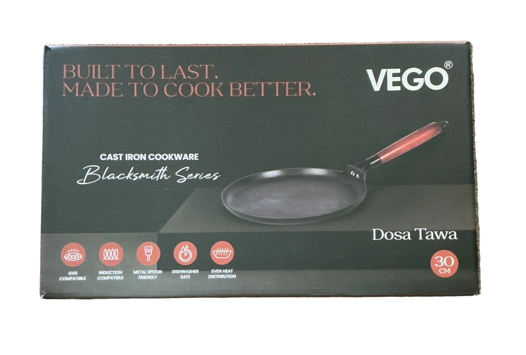 Vego Tawa Cast Iron Dosa 30cm