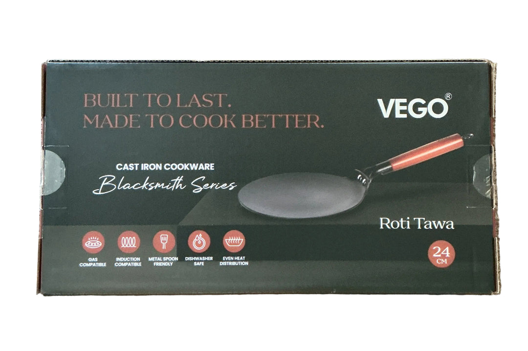 Vego Tawa Cast iron Roti 24cm
