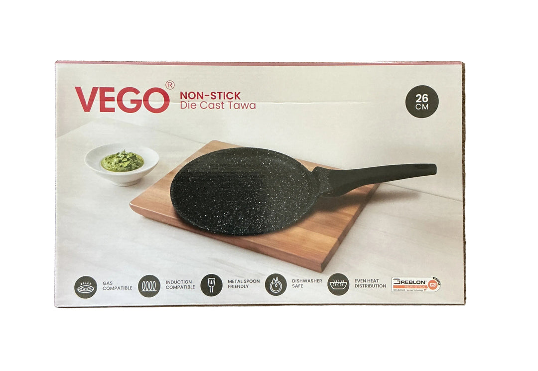 Vego Non Stick Die Cast Tawa 26cm