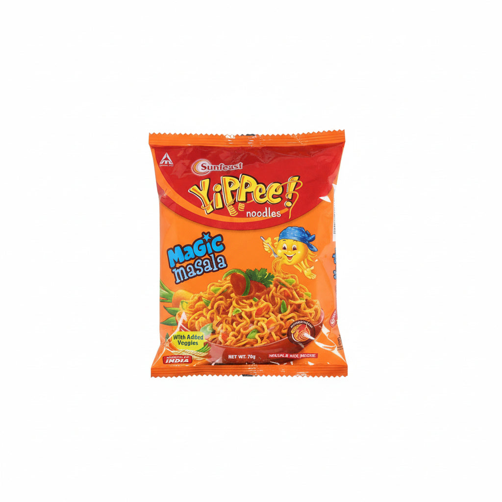 Yippee Noodles Magic Masala 70g 5 For £1.99
