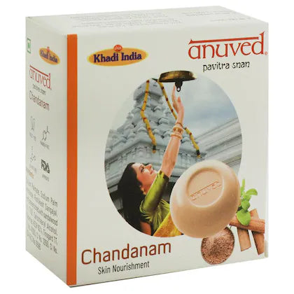 Anuved Soap Chandan 125g - ExoticEstore