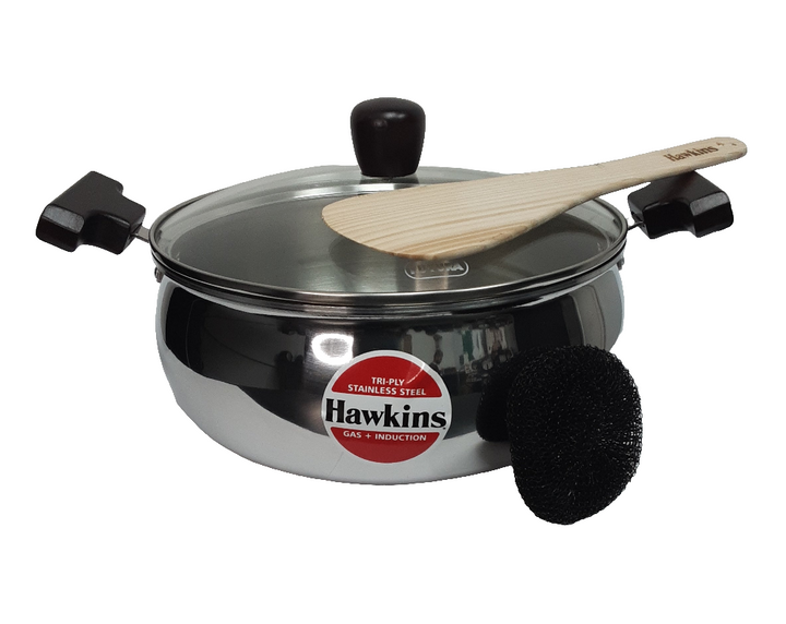 Hawkins Stainless Steel Handi 5Litre