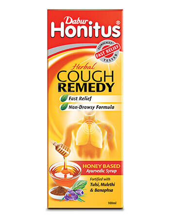 Dabur Honitus Herbal Cough Remedy 100ml