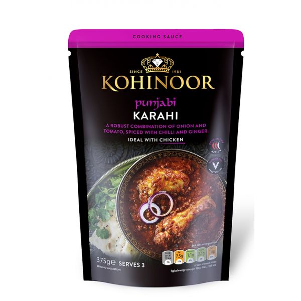 Kohinoor Cooking Sauce Punjabi Karahi 375g