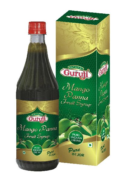 Guruji Syrup Fruit Mango Panna 750ml
