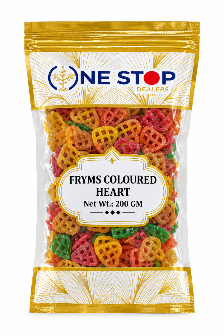 One Stop Fryms Coloured Hearts 200g