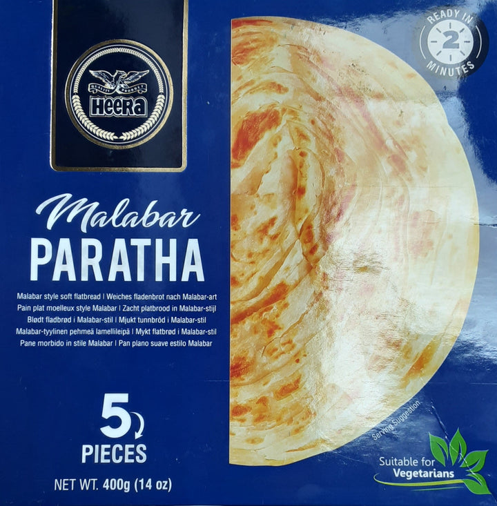 Heera Malabar Paratha 400g 5pcs