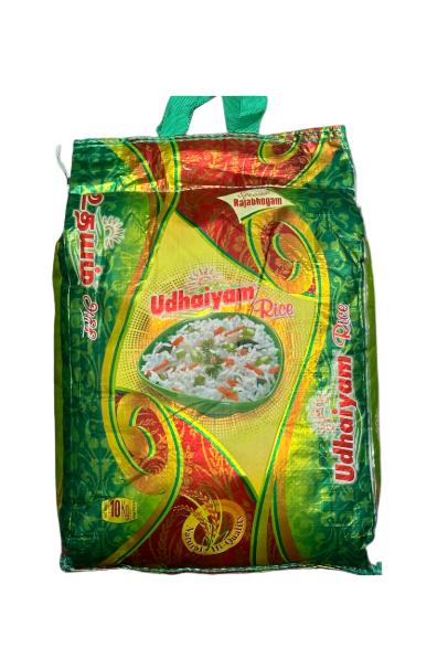 Udhaiyam Rice Rajadhogam Ponni Boiled 10Kg - ExoticEstore