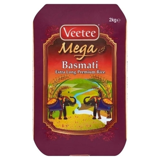 Veetee Mega Rice Basmati 2kg
