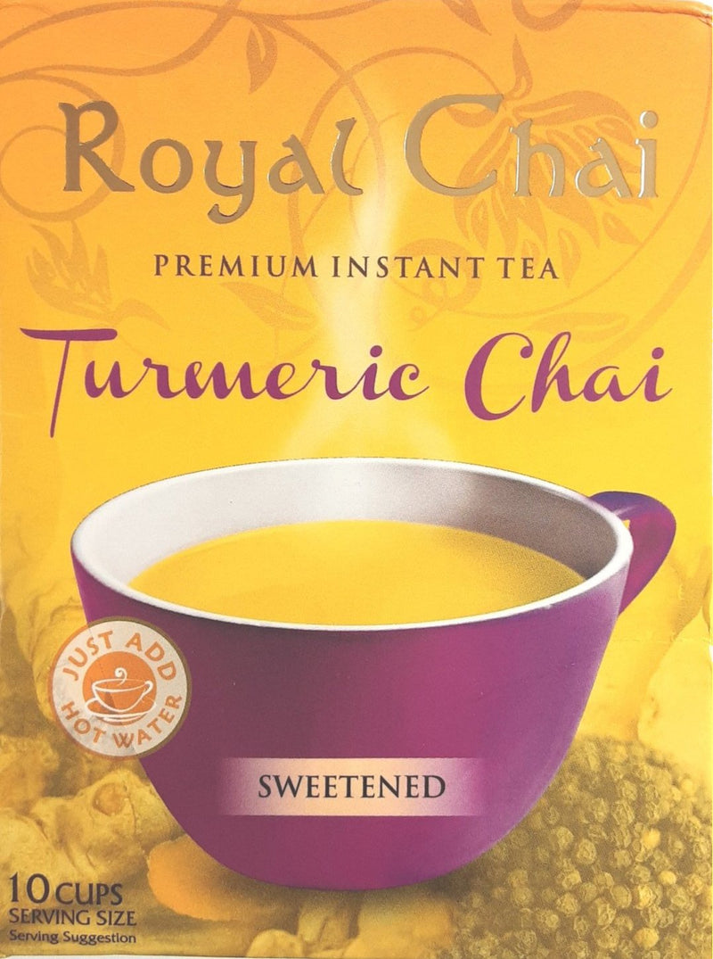 Royal Instant Chai Turmeric 10 Servings
