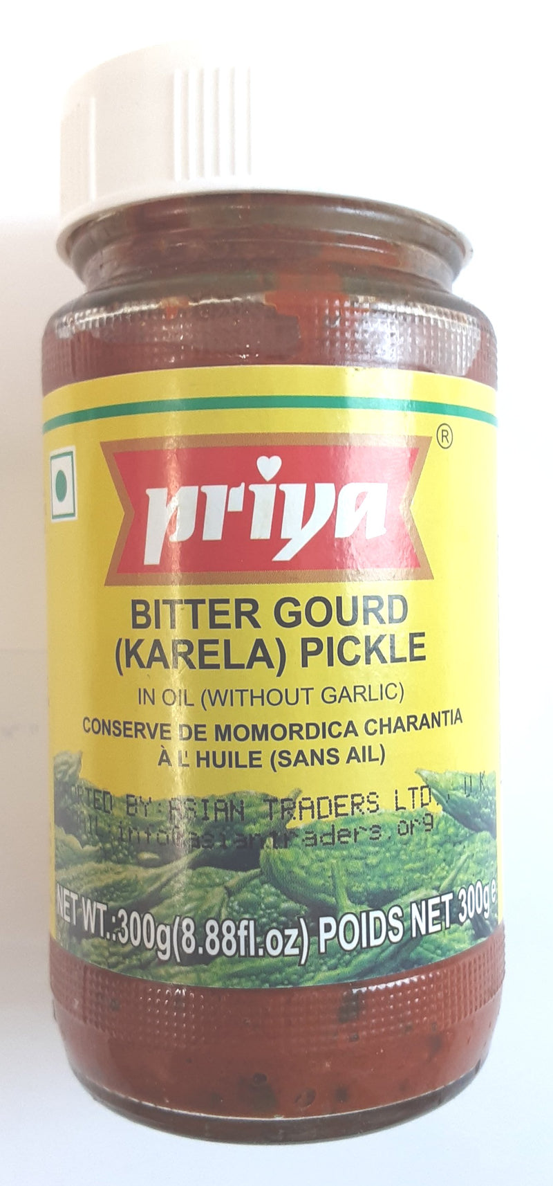Priya Bitter Gourd  Karela Pickle 300g