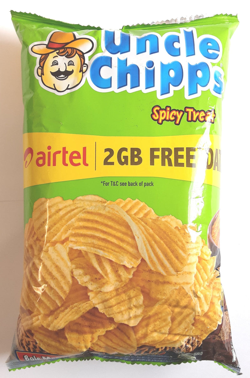 Uncle Chipps Spicy Treat 55g 2 For £1.20