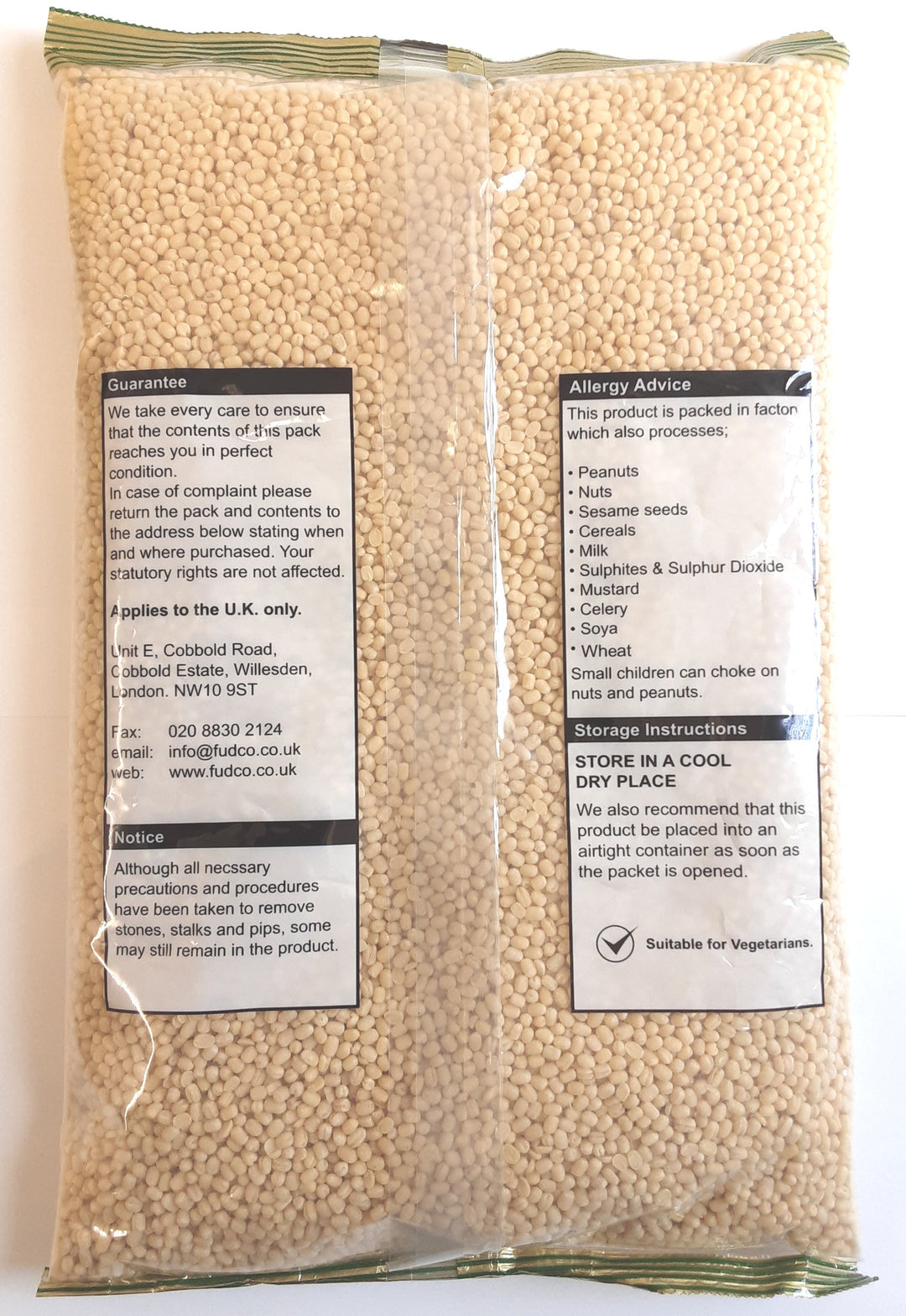 Fudco Whole Urad Gota 1.5kg