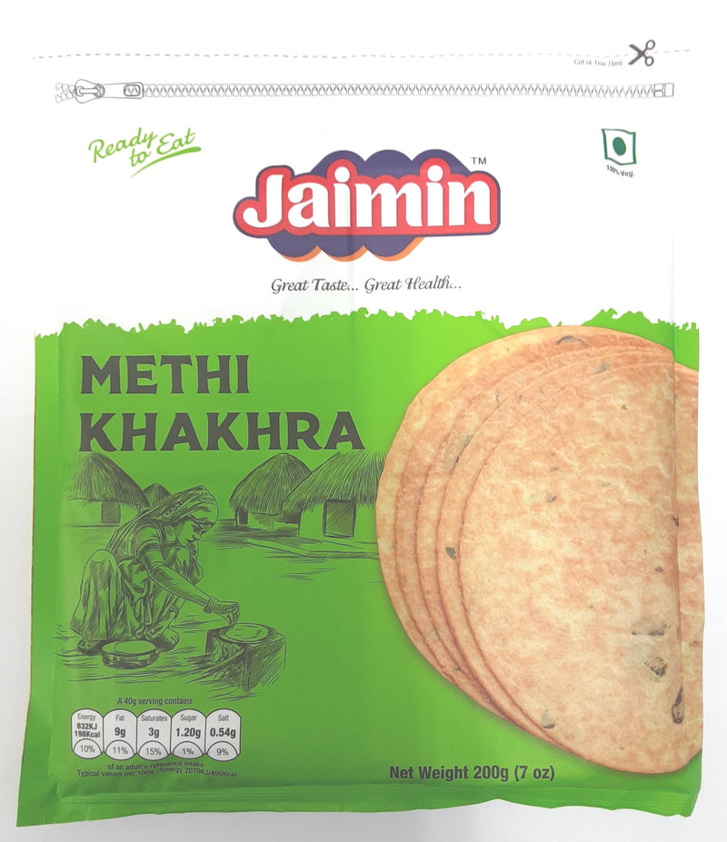 Jaimin Methi Khakhra 200g