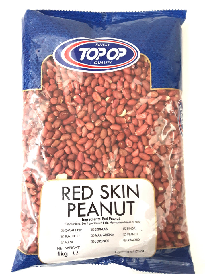 Top Op Red Skin Peanut 1kg - ExoticEstore